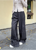 【YW】无忧购春季新款时尚百搭显瘦复古弯刀阔腿裤女Q-A9077（截单后3-5天发货） 商品缩略图12