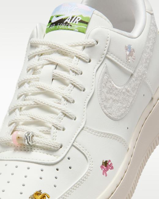 Nike 耐克Air Force 1 '07 SE "CNY" 马年限定脱缰系列IQ1143-100 商品图6