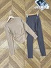F022708新款双面云感塑型长袖T+瑜伽裤套装 商品缩略图7