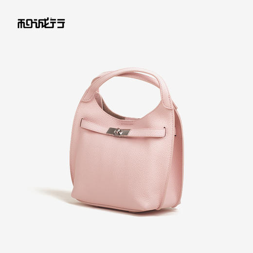 和诚行新款真皮高级感轻奢女士手提包单肩斜挎通勤单肩包4590017 商品图1