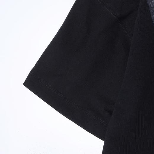 SG8710SDSA男装2026新款夏季轻奢手工刷漆做旧印花时尚百搭短袖T恤 商品图4