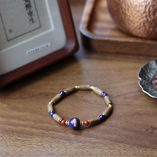 寻山隐 海南奇楠沉香手串/无事牌 ，文玩国风美人、君子的风雅首饰，多款可选 商品图12