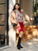 雅莹原单连帽图腾夹棉内衬工装外套风衣 商品缩略图2