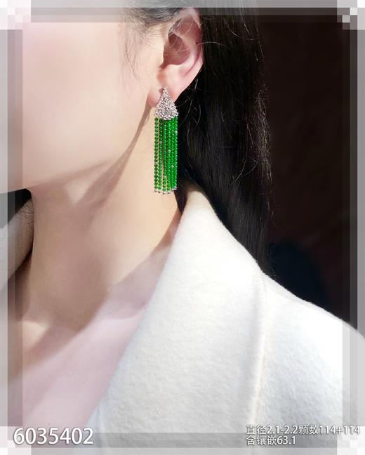 6035402，珠子耳坠。具体价格微信咨询 商品图4