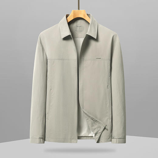 【DWP】大依优型大码男装翻领工装夹克外套宽松春季休闲商务时尚品质上衣 商品图1