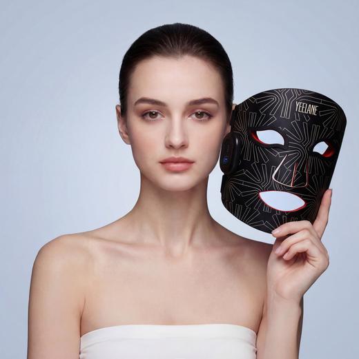 【第三代美容面罩】YEELANE LED四色光疗面罩 四重光波协同修护 272颗超强灯珠 IPX6防水 洗澡泡澡可用 食品级软硅胶材质 无线设计 商品图2