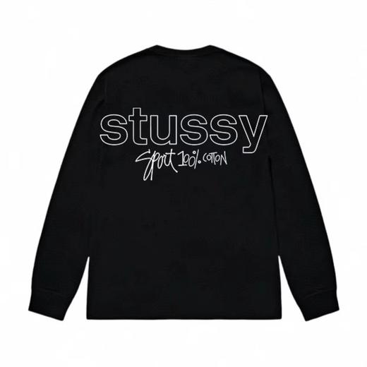 F022733大logo印花情侣柔软舒适圆领长袖T恤 商品图7