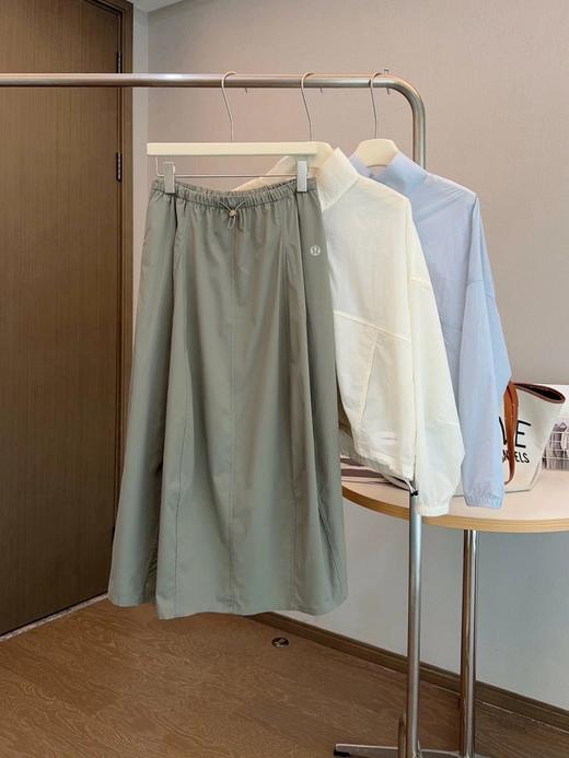 F022754轻量复合防晒松紧腰A字宽松百搭工装半身裙 商品图12