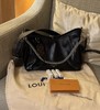LV精简黑武士链条帅气大气肽羊皮妈咪包 商品缩略图6