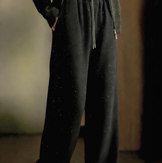 LONGNFAIR·银河细闪连帽卫衣裤系列，细闪光毛呢面料，自带闪耀星河的运动风单品【3-7天发货，周末顺延】 商品图13