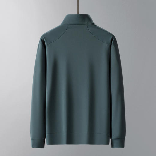 【DSK】大依优型大码男装春季运动半拉链卫衣凉感休闲商务百搭长袖T恤 商品图3