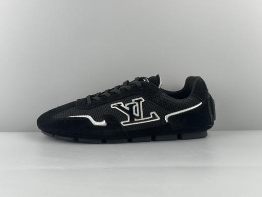 春季特惠💰750 LV男鞋 代购冲正版本！区分普通货 LV RALLY 2025SS 德训鞋拼接绒面牛皮革和网格面料 商品图0