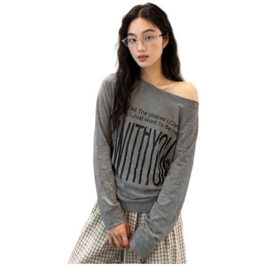 【2月8日11点截单，2.26日发货】【解锁N种穿法！】斜肩字肩斜肩高弹软糯针织打底衫 商品图8