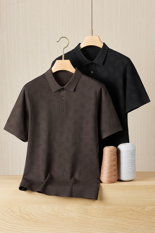 【DDS】大依优型大码男装春夏翻领短袖POLO衫时尚商务休闲男半袖上衣 商品图5