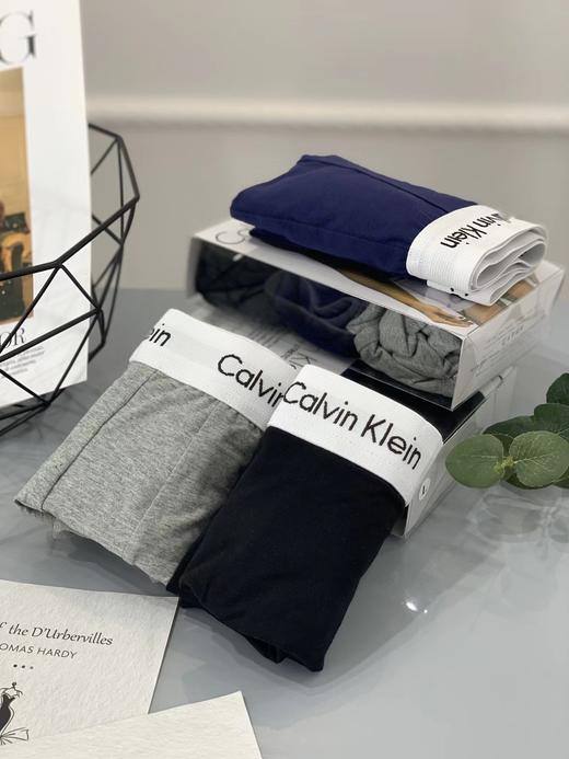 F022787三只装男士平角内裤棉四角舒适透气内裤 商品图1