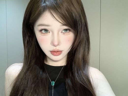 Kira Fairy（kirafairy）日抛(十片装)   古萃水薄荷（蛇娘脉络） 「771」 直径14.5mm着色13.8mm 商品图0