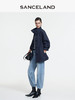 三石一澜SANCELAND薄棉立领风衣SK15202067 商品缩略图1