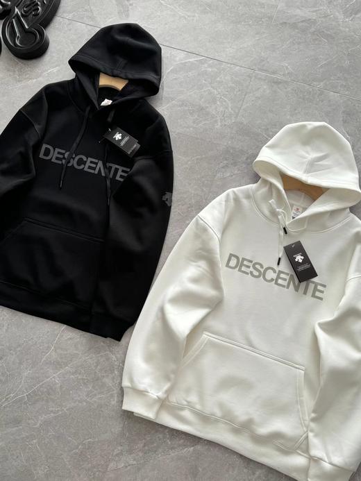 F022792高克重银狐绒休闲运动连帽加绒卫衣男女同款 商品图1