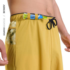 【新款】奥尼捷 运动短裤速干轻薄透气腰包裤「男款」