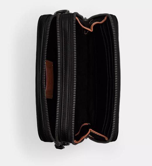 到手价1699元 Coach专柜精品 新款Charter系列黑灰老花白logo斜挎包 相机包  尺寸: 19*13*6cm  美国代购，无中文标签，介意慎拍 商品图5