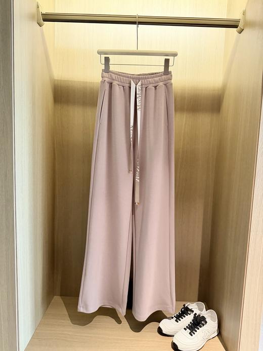 点此购买 Max春秋季女士飘带休闲直筒阔腿裤 mp 340968 商品图3