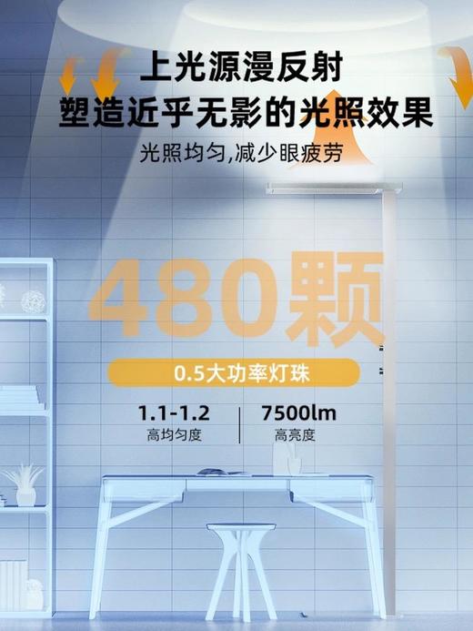 [代发]纳美星立式护眼灯大路灯T800Plus双控版 商品图1