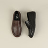 和诚行2026春季新款舒适百搭真皮透气低帮软底一脚蹬男式商务鞋0551275 商品缩略图4