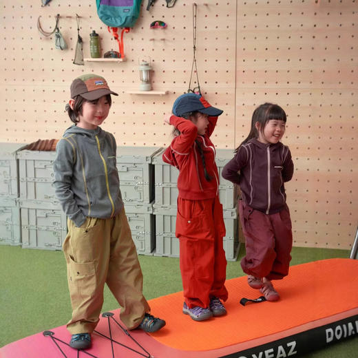 日系山本风工装裤！2026男童女童梭织长裤春夏新款轻薄透气速干登山裤子！ 商品图2