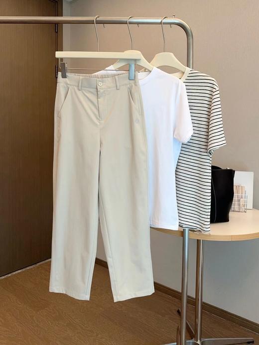 F022755夏季松紧腰设计舒适随性薄款日韩系简约休闲裤 商品图13