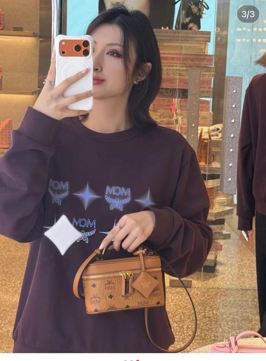 F022702新款复古棕调老花温柔干邑色盒子包 商品图10