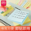 【得力  200张装 便利贴】 7155/7156/7157彩色记事贴留言纸 便利贴便条纸百事贴即时贴 商品缩略图1