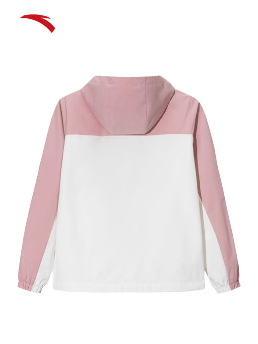 安踏无氟防泼水外套女2026新款宽松综训夹克运动服上衣162617604S 商品图2