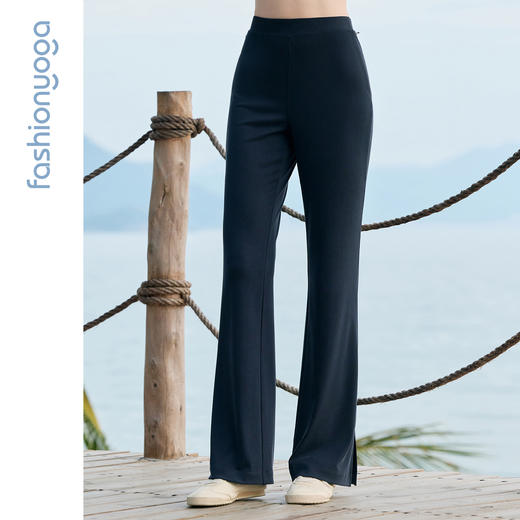 F16917修身裤脚开叉长裤/九分裤 商品图11