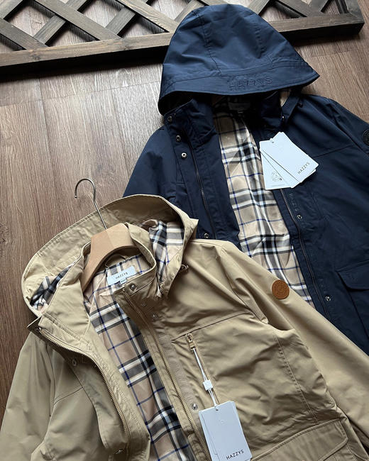 点此购买 哈吉斯春秋季女士时尚通勤上衣夹克外套 yh 340903 商品图9