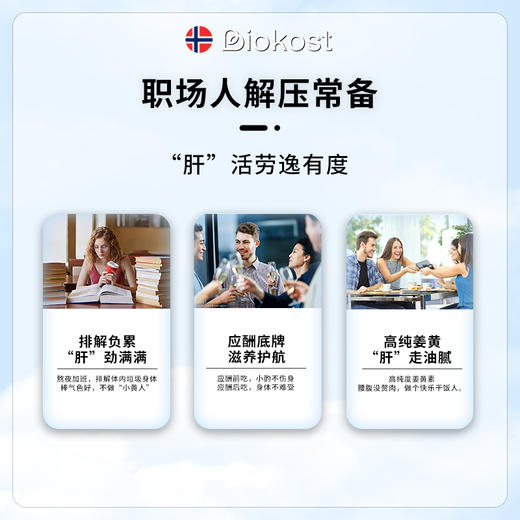 Biokost挪威高浓度草本奶蓟草护肝片水飞蓟胶囊6瓶装限定礼盒 商品图4