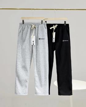 F022718美式高街复古史密斯绒直筒休闲卫裤