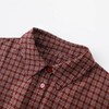 F022725春季新款红色格子外套长袖衬衫穿搭小个子上衣 商品缩略图10