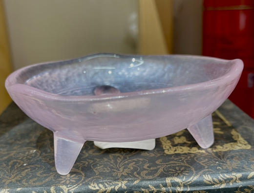 长裕川玲珑三足古典茶点碟 商品图2