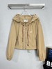 缪缪 卡其色连帽防晒外套 春夏款 商品缩略图7
