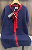 F022758春夏新款撞色蝴蝶结系带polo连衣裙 商品缩略图10