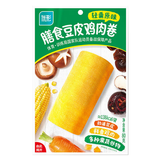 【优形】新品 Q弹魔芋鸡肉卷70g/袋 商品图12