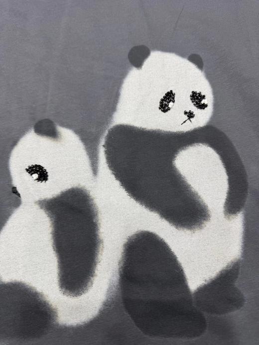 F022721新款伤心小熊条纹圆领休闲假两件套T恤 商品图8