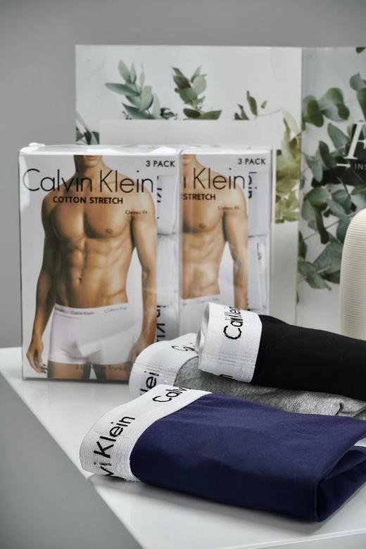 F022787三只装男士平角内裤棉四角舒适透气内裤 商品图7