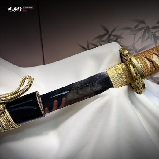 斩月强反打刀 传统刀剑 沈广隆刀剑 武士 未开刃 商品图2