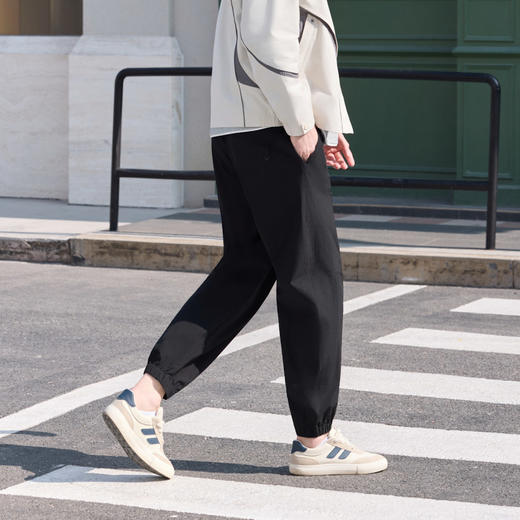 半身缘男裤 春季日常通勤百搭速干休闲裤261301U10330252 商品图2
