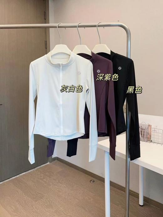 F022756春季新款黑科技冰感健身瑜伽外套 商品图2