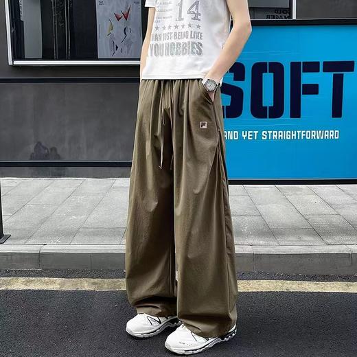 F022741新款三色高品质休闲宽松运动裤长裤 商品图6