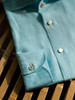 Avino 水绿色亚麻衬衫 商品缩略图3