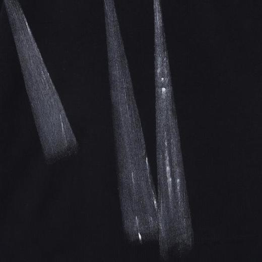 SG8710SDSA男装2026新款夏季轻奢手工刷漆做旧印花时尚百搭短袖T恤 商品图3