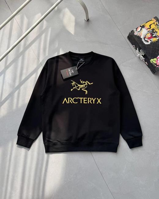 F022751早春红圆领落肩宽松款圆领卫衣男女皆可穿 商品图7